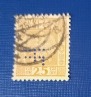 PMW ZNACZEK NR 255 KASOWANY " MAŁE DONICZKI" Z DZIURKOWANIEM FIRMOWYM