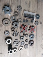 FREZY TARCZOWE KRĄŻKOWE MODUŁOWE PŁYTKOWE PROMIENIOWY 36szt ZESTAW