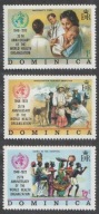DOMINIKA - 25 ROCZNICA WHO - ONZ - 1973 - CZYSTE **