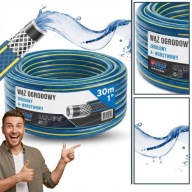 WĄŻ OGRODOWY 1" 30M ZBROJONY 4W POLSKI UV KUGO BLUELINE F