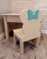 Stolik i krzesełko dla dziecka drewniane 92-116