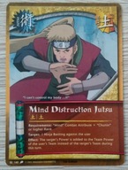 Karta Naruto CCG Jutsu Mind Distruction - J-160