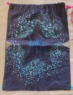 Torba worek plecaczek na buty 30x43cm granatowy