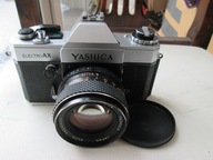 Aparat YASHICA -ELECTRO AX + YASHINON-DS - M 50 / 1,4 M-42