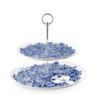 BJORN WIINBLAD PATERA ETAŻERKA ROSALINDE dwupozimowa danish design UNIKAT