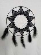 Łapacz snów Własnoręcznie wykonany na szydełku