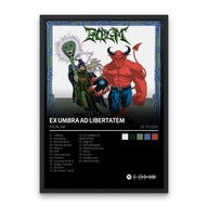 Plakat PRO8L3M „EX UMBRA AD LIBERTATEM” A3