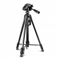 STATYW FOTOGRAFICZNY PRO Z UCHWYTEM NA TELEFON REGULACJA 59-170CM POKROWIEC