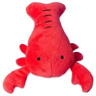 Pluszowy HOMAR Zabawka dla PSA Dla MAŁYCH Psów z PISZCZAŁKĄ do Gryzienia