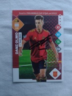 Karta panini autograf Hiszpania Road to Qatar 2022 Dani Olmo