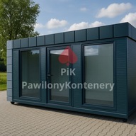 Kontener na Wynajem 6m x 3m z WC Kontenery Usługowy Biurowy Gastronomiczny