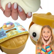 DUŻY PIERÓG GNIOTEK ANTYSTRESOWY PIEROŻEK DUMPLING 10 CM W PUDEŁKU ADHD IS