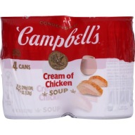 Zupa w puszce Campbell's z USA Cream of Chicken kpl.4 puszki