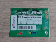 Niemcy , Werder Brema - Bayern Monachium , 2007 rok