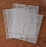 Kobra F20 - Nowa strona/karta na 20 monet o średnicy 35mm (20x 39x39mm)