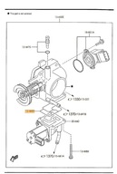 Mazda OE FSD7-13-W89 USZCZELKA PRZEPUSTNICY ORYGINAŁ FSD713W89 FV