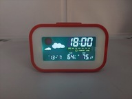 vintage stacja pogody podświetlana