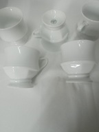 5 x Filiżanka do kawy typ 2 Villeroy & Boch Gallo Leonardo biała porcelana