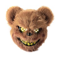 HALLOWEEN STRASZNA MASKA NIEDŹWIEDZIA DLA DOROSŁYCH I DZIECI NA KARNAWAŁ