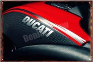 DUCATI prezent Tablica dekoracyjna ozdobna blacha