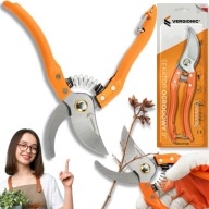 SEKATOR OGRODOWY RĘCZNY DO GAŁĘZI STALOWY SOLIDNY NOŻYCOWY UNIWERSALNY