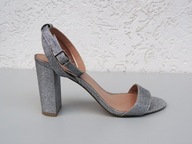 Srebrne sandałki "NEW LOOK" roz 41