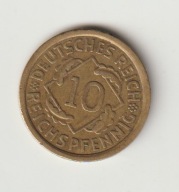 Niemcy Weimar 10 Reichspfennig 1925 A ladny stan