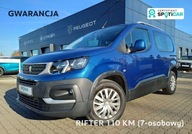 Peugeot Rifter 224 Active 110 KM I wl. Serwis w ASO GWARANCJA 1.2