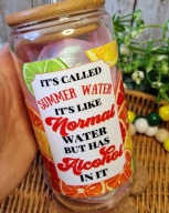 Kubek szklanka 500ml do drinków lemoniada iced coffee słomka pokrywka