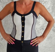 LA Gazetta bluzka włoska Marine roz M/L