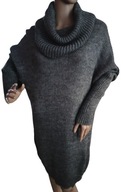 Sukienka swetrowa grafitowa r. uniwersalny