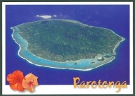 Nowa pocztowka wyspa Rarotonga Cook Islands