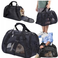 TRANSPORTER TORBA DLA KOTA PSA KRÓLIKA ZWIERZĄT PODRÓŻNY PRZENOŚNY KOJEC