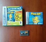 SHARK TALE I SHREK 2 GRA GAME BOY ADVANCE NINTENDO ANGIELSKA GBA