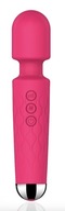Wibrator Duży Masażer Łechtaczki Różowy Silikonowy Ladowany USB 20cm