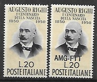 Włochy, Triest xx D973 Righi MNH VF 12,50euro