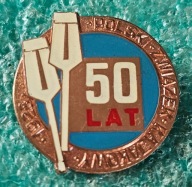 ODZNAKA POLSKI ZWIĄZEK KAJAKOWY 50-LECIE 1928-1978 WERSJA DUŻA