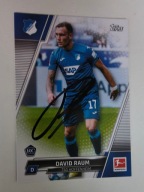 Karta topps match attax autograf Bundesliga TSG 1899 Hoffenheim David Raum