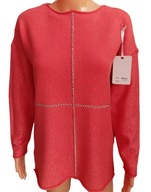 Sweter damski pomarańczowy r. XL/XXL