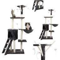 DRAPAK DLA KOTA WYSOKI DRZEWO LEGOWISKO DOMEK WIEŻA ZABAWKA PIŁECZKA