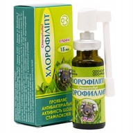 CHLOROFILLIPT ANTYBIOTYK Z NATURY SPRAY DO GARDŁA 15ml