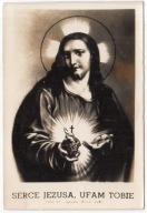 OBRAZEK ŚWIĘTY SERCE JEZUSA UFAM TOBIE KSIĘŻA SALWATORIANIE