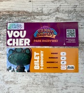 voucher rodzinny bilet 2+1 do Parku Rozrywki Czarogrody