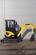 NOWA minikoparka Interbauer IB25 2200kg RAMIĘ SKRĘTNE KUBOTA KABINA