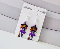 Kolczyki z wiedźmą Gramy dla WOŚP