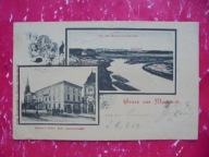 MYSŁOWICE MYSLOWITZ SOSNOWIEC TRÓJKĄT TRZECH CESARZY MUHLES HOTEL 1904