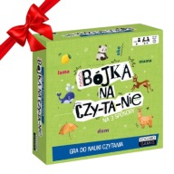 GRA EDUKACYJNA BÓJKA NA CZYTANIE KAPITAN NAUKA 105 KART 3 POZIOMY TRUDNOŚCI