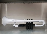 pTrumpet z tworzywa sztucznego trąbka dwa ustniki pokrowiec