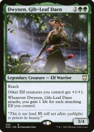 Karta Magic: The Gathering Dwynen, Gilt-Leaf Daen KHM KHC