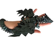 Smok skrzydlaty Thunderdragon z ruchomą szczęką 40cm 3D druk